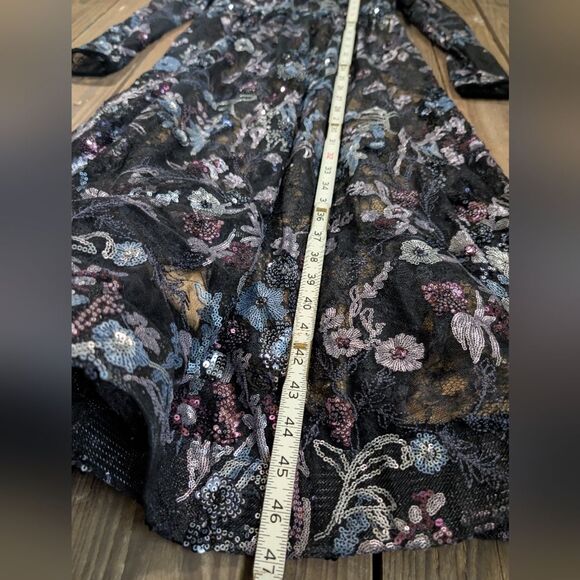 NWT Mac Duggal Sequin Floral Dress 4 - Picture 8 of 13
